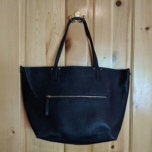 Navy Blue Tote Bag